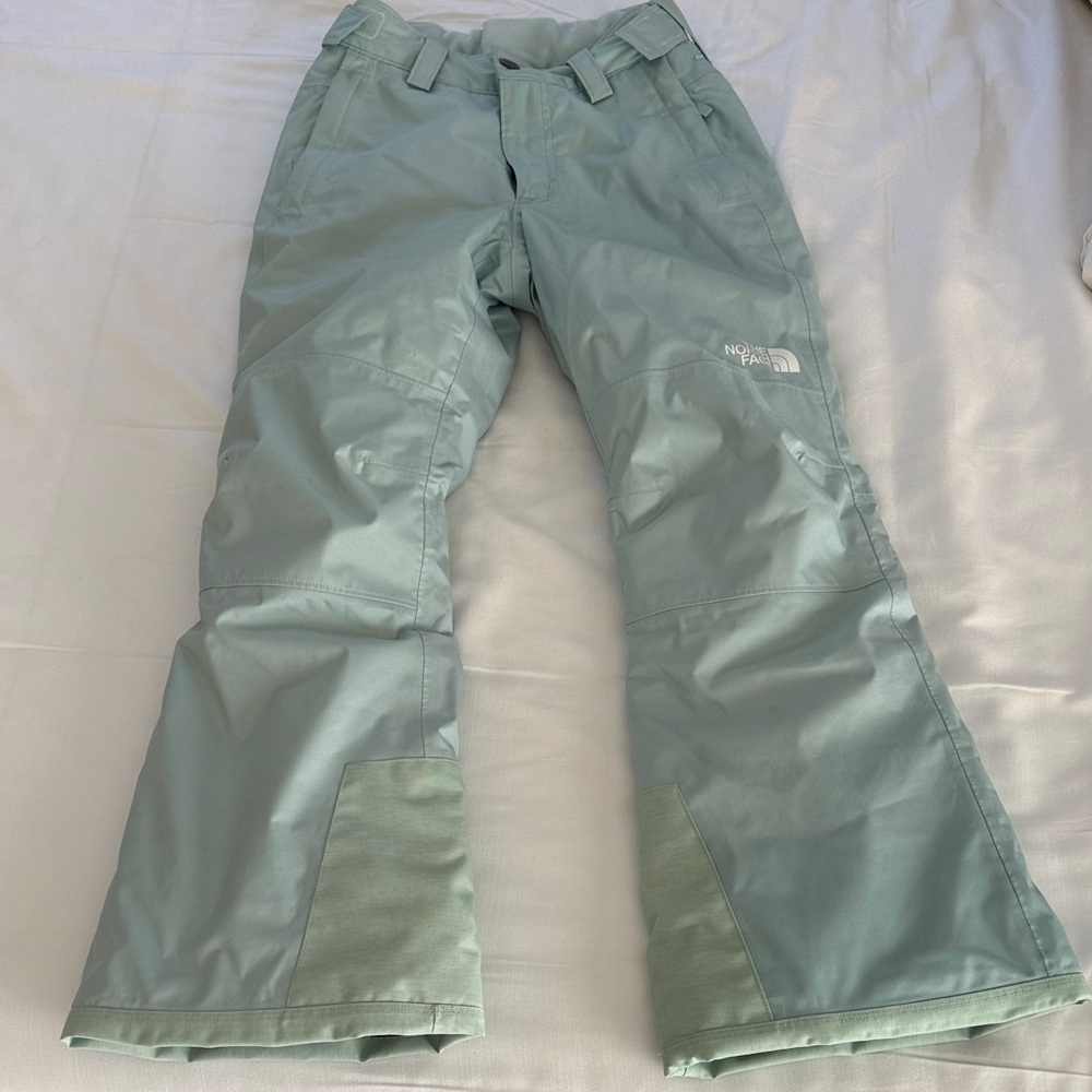 The North Face Girls Blue Snowboard Ski Pants.